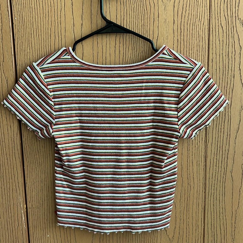 Dickies Ribbed V-Neck Baby Tee - Picture 2 of 4